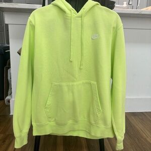 Medium Lime Green Nike Hoodie